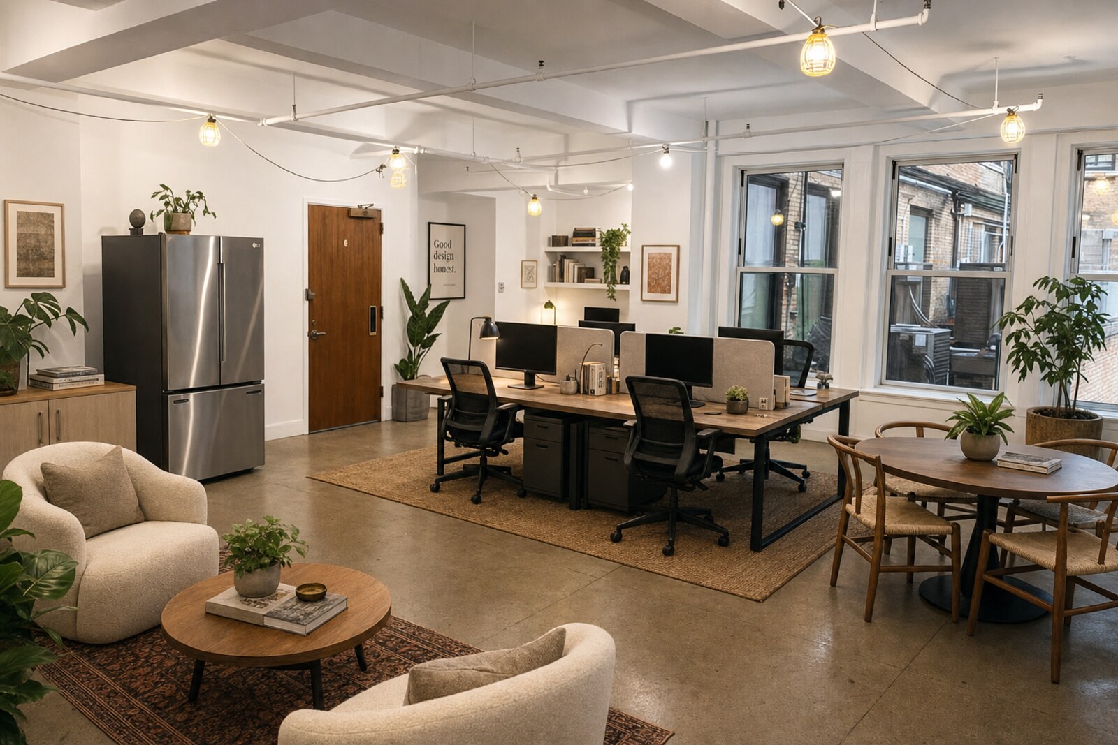 Suite 402, virtually staged