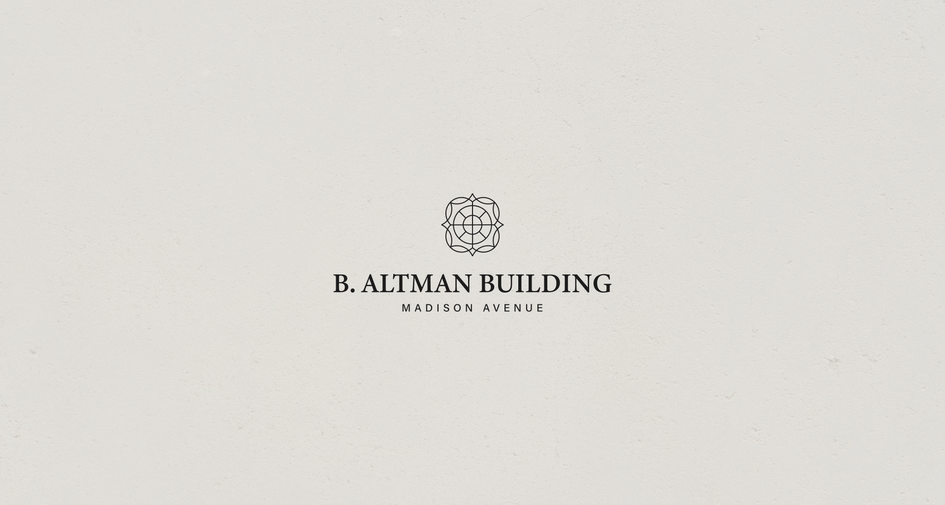 The B. Altman Building brand identity by Trophy
